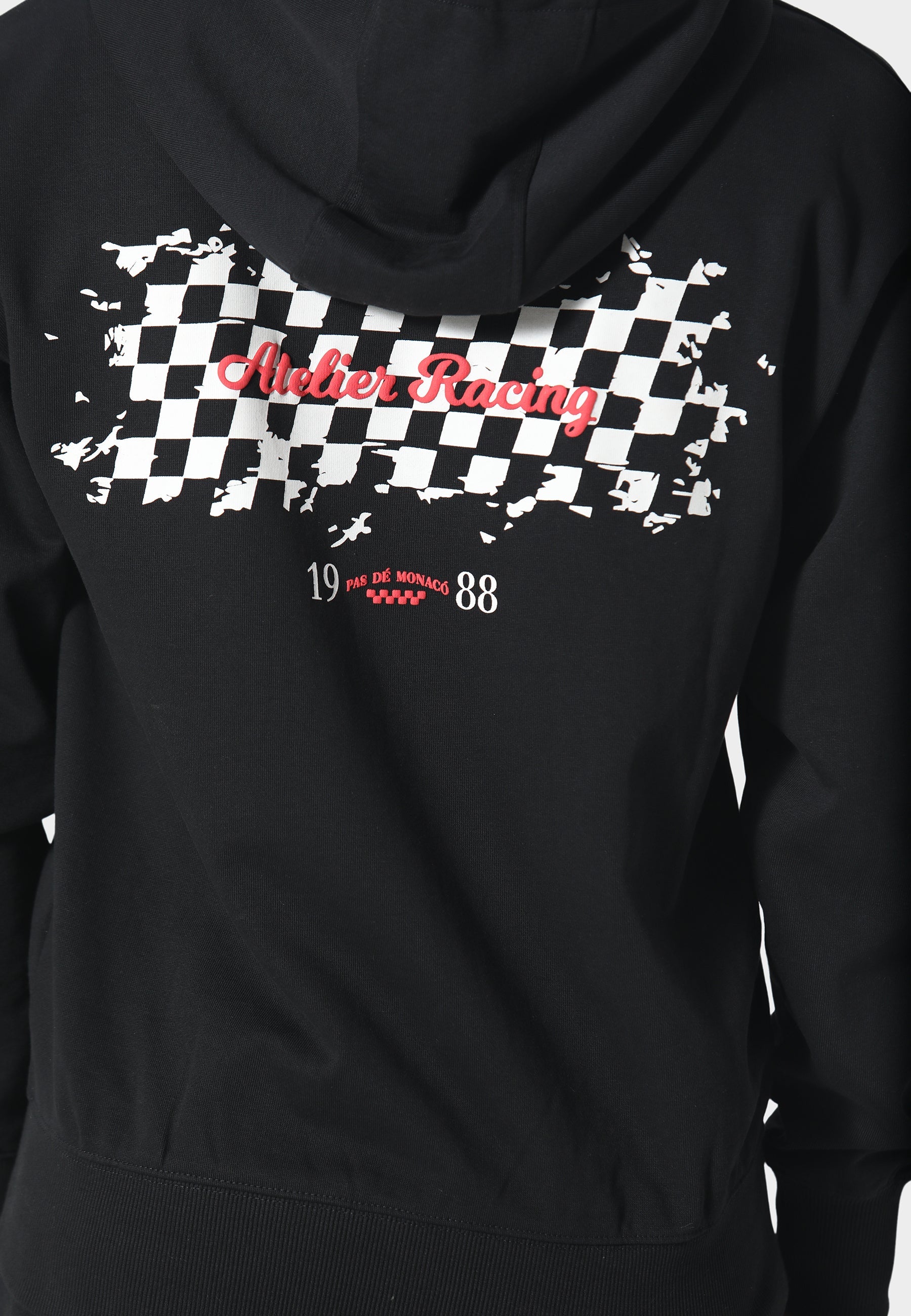 Pas De Monaco Circuit Black Hoodie